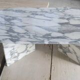 Arabescato rectangular coffee table
