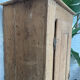 Small rustic bonnetière in 18th century oak.