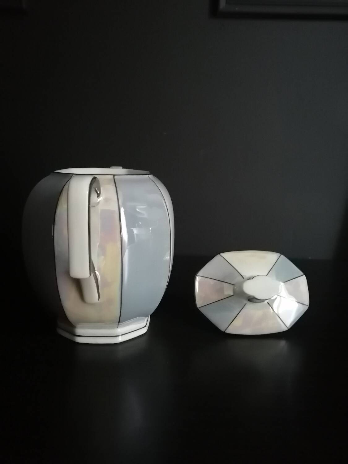 Art Deco sugar bowl