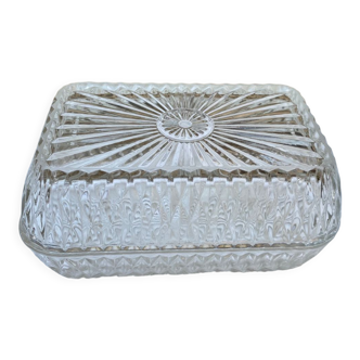 Beurrier en verre Duralex