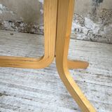 Alback bentwood beech table Ikea vintage