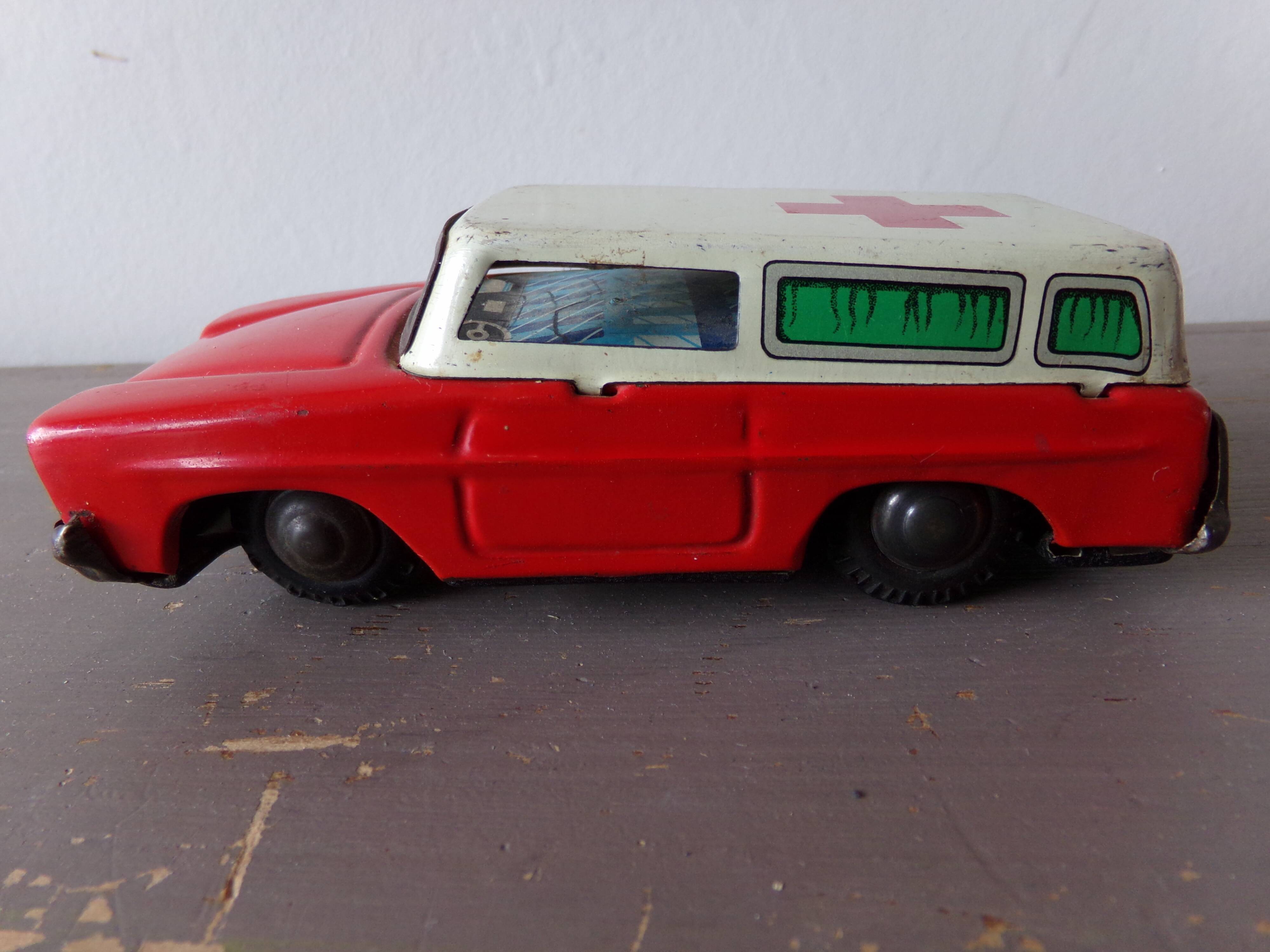 Car ambulance in sheet metal