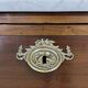 Louis XVI XIXth chest of drawers in mahogany and walnut and white marble top