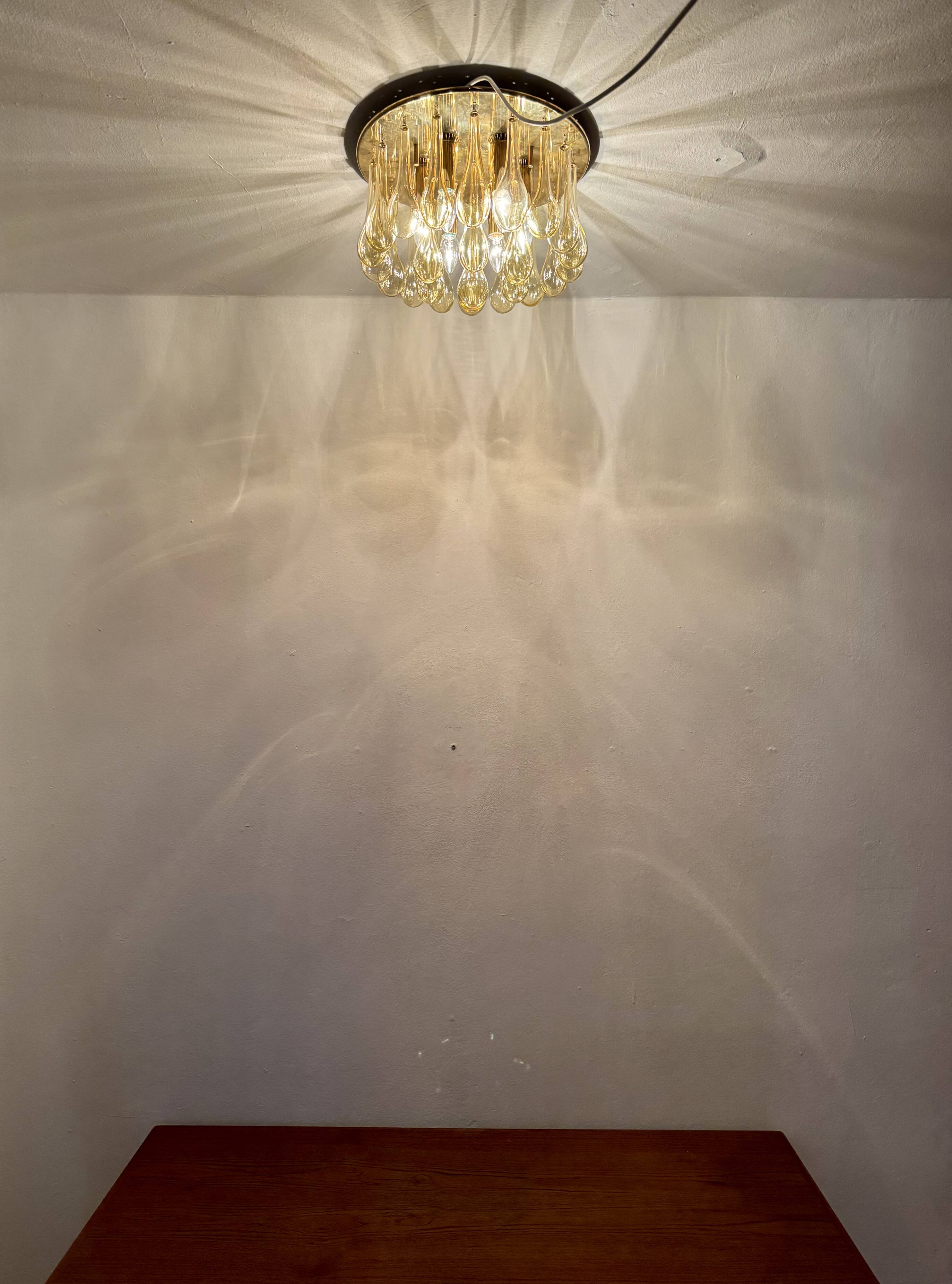 Flush Chandelier by Doria