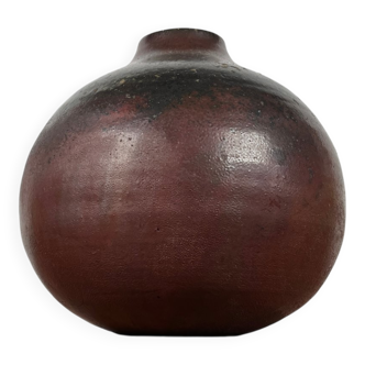 Mid-century German minimalist studio pottery vase from the 1960s.