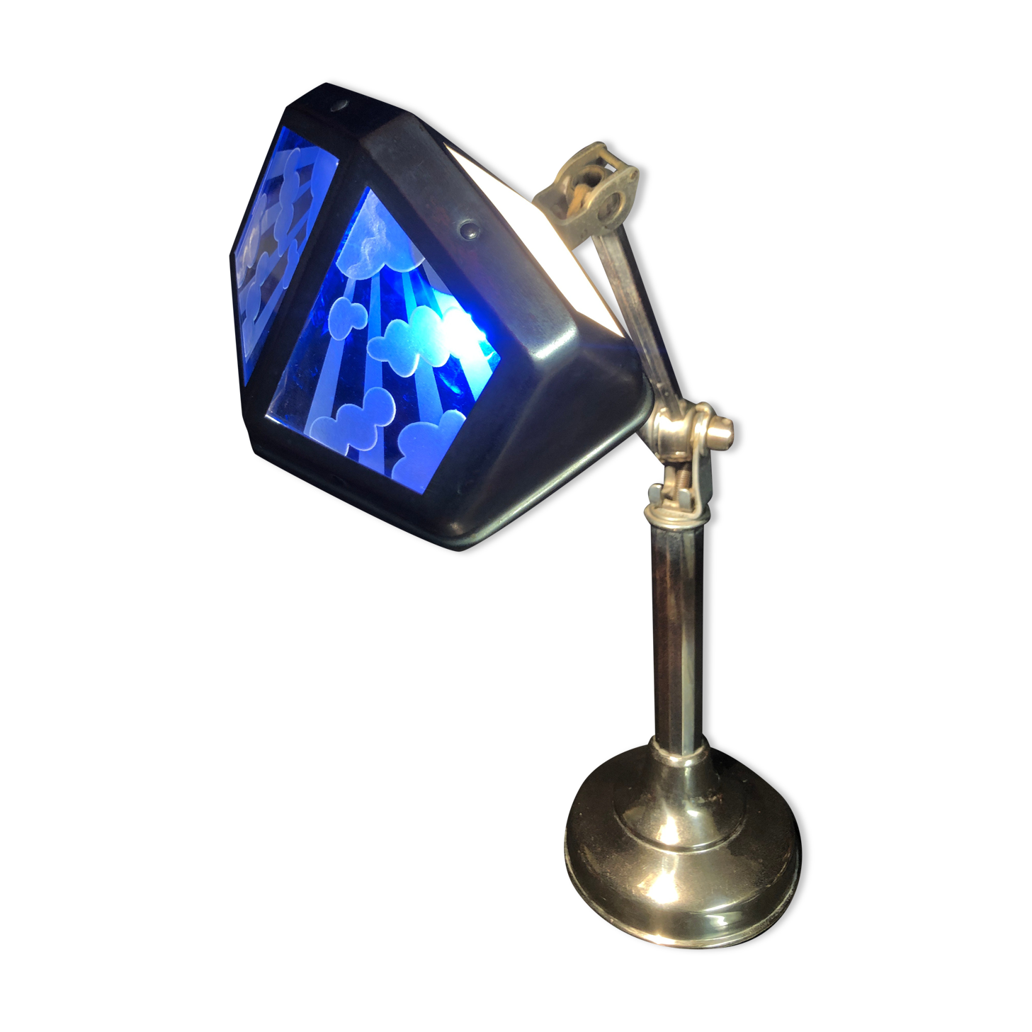 Lamp pirouett 1930 art deco 55 cm in good condition