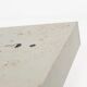 Architectural 1970s wall lamps in hammered glass and cement (2 available)