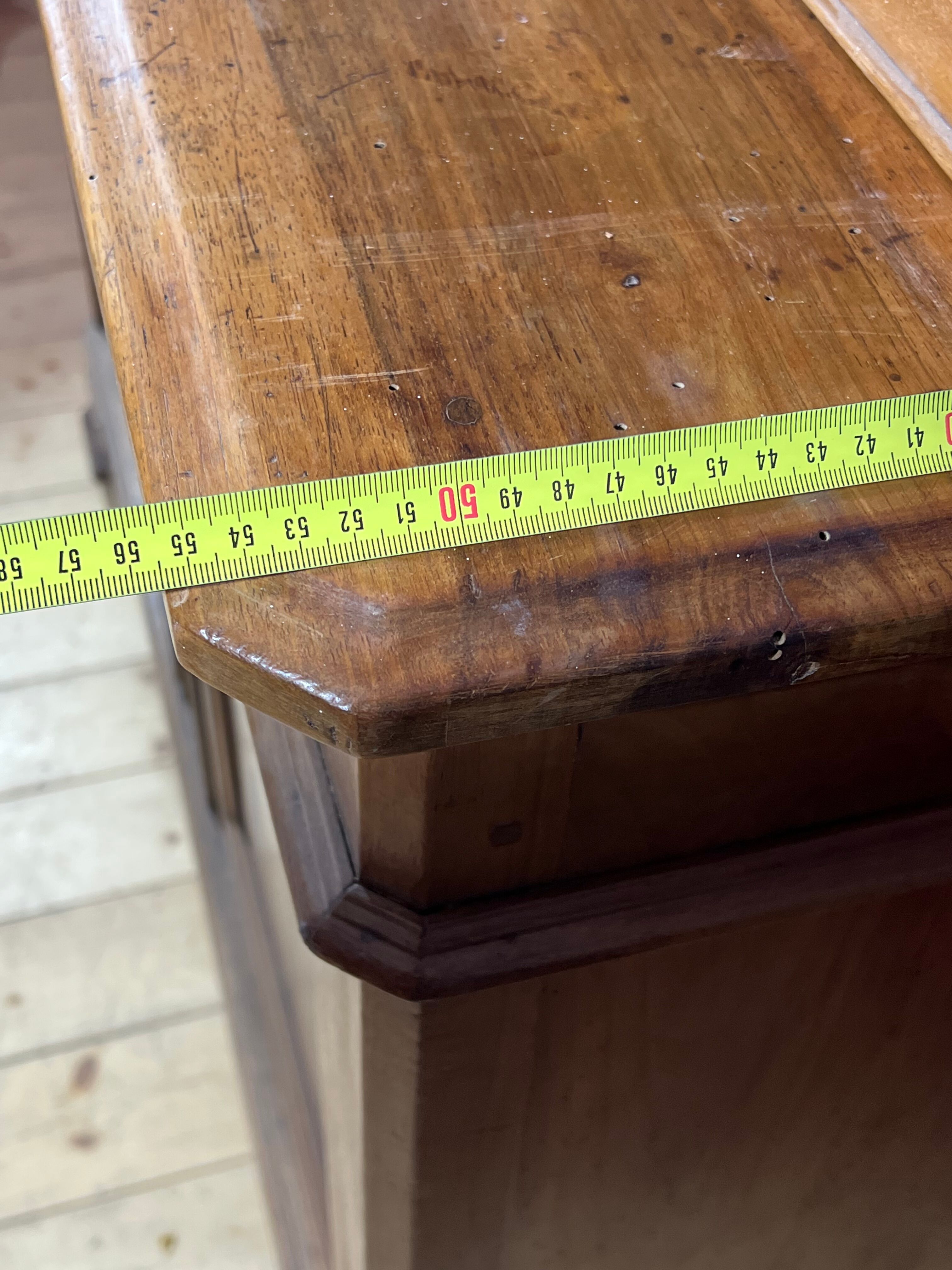Wooden storage cupboard