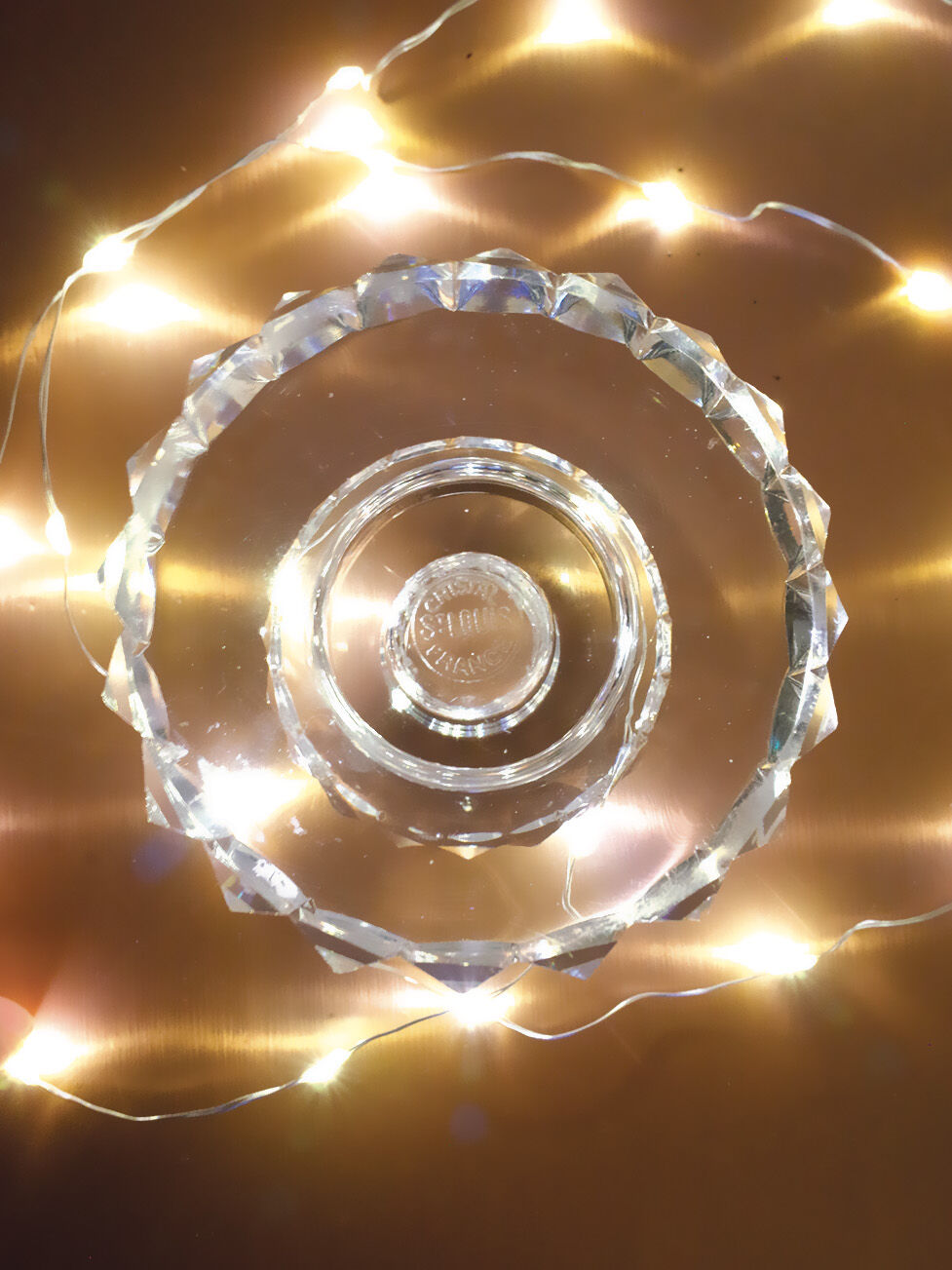 Bougeoir en Cristal Saint Louis