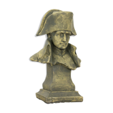 Buste antique Napoléon Bonaparte pierre coulée
