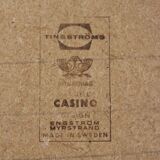 “Casino” telephone bench, Engström & Myrstrand, Tingströms, Sweden, 1960