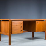 Teak Desk by H.P. Hansen Denmark - 1960s