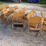 Lot of 17 lafuma chairs