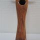 Wooden candlestick bull 70s