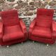 pair of vintage 60s armchairs