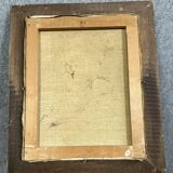 Oil painting on canvas circa 1940-1950