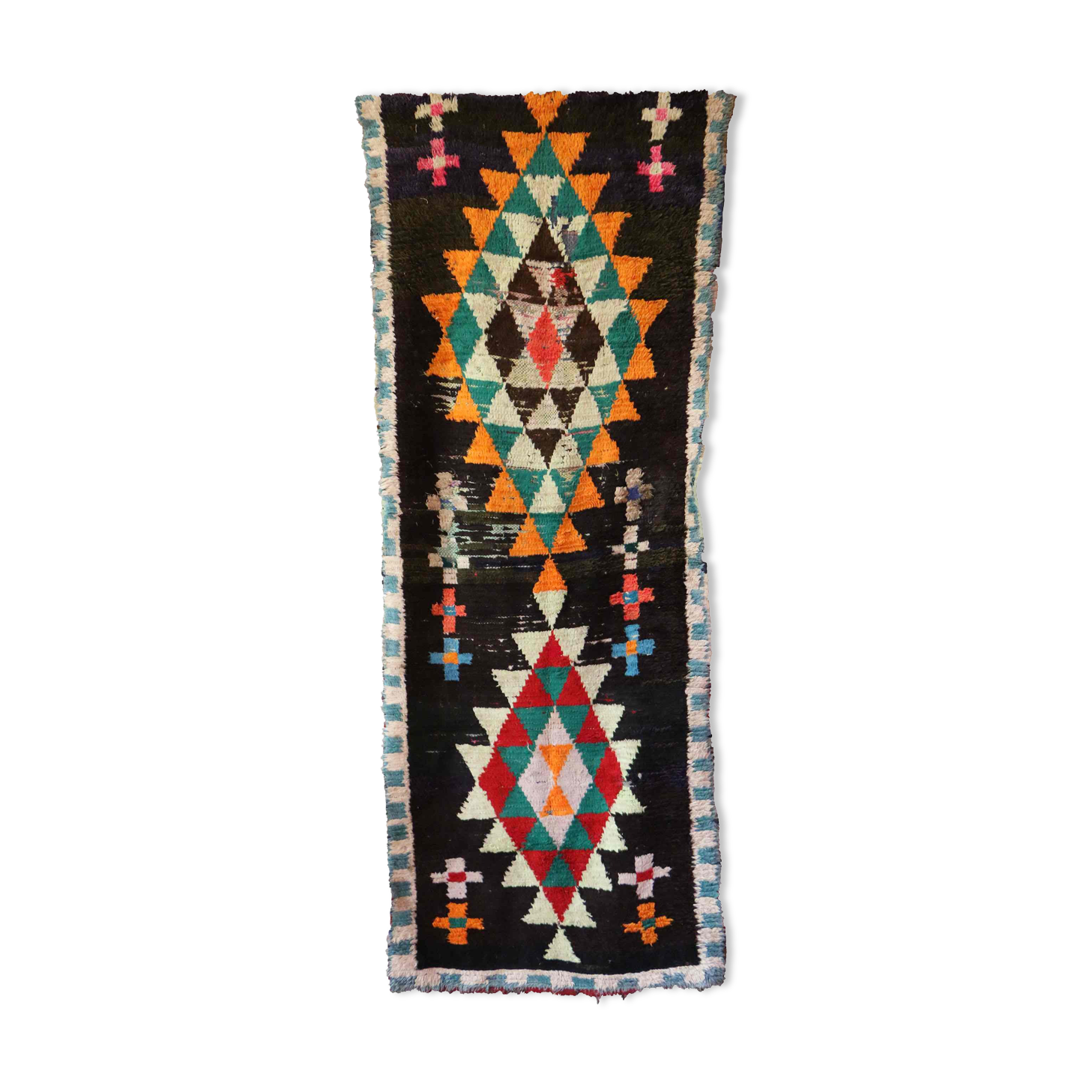 Moroccan carpet - 103 x 256 cm