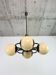 Czechoslovak rondocubist / Geometric Art Deco pendant lamp