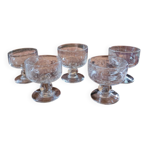 coupes en Verre Soufflé