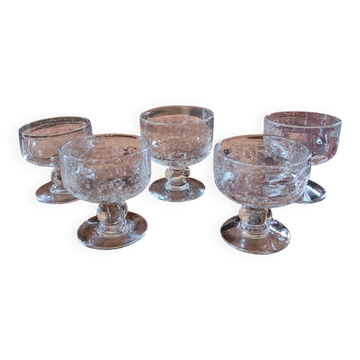 Blown Glass Bubble Bowls - La Rochère -