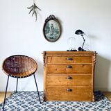 Old counter furniture - chest of drawers