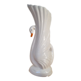 Vintage swan vase