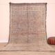 Vintage Moroccan Wool Rug 192 x 328 cm, Handmade Berber Rug, Bohemian Rug