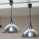 Industrial style hanging lamps