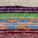 Small handmade carpet - 40 x 60 cm - Multicolor