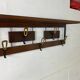 Modernist teak brass - 1950s metal