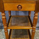 Mahogany serving trolley