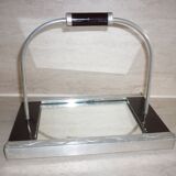 Bonbonnière on art deco mirror tray 1930