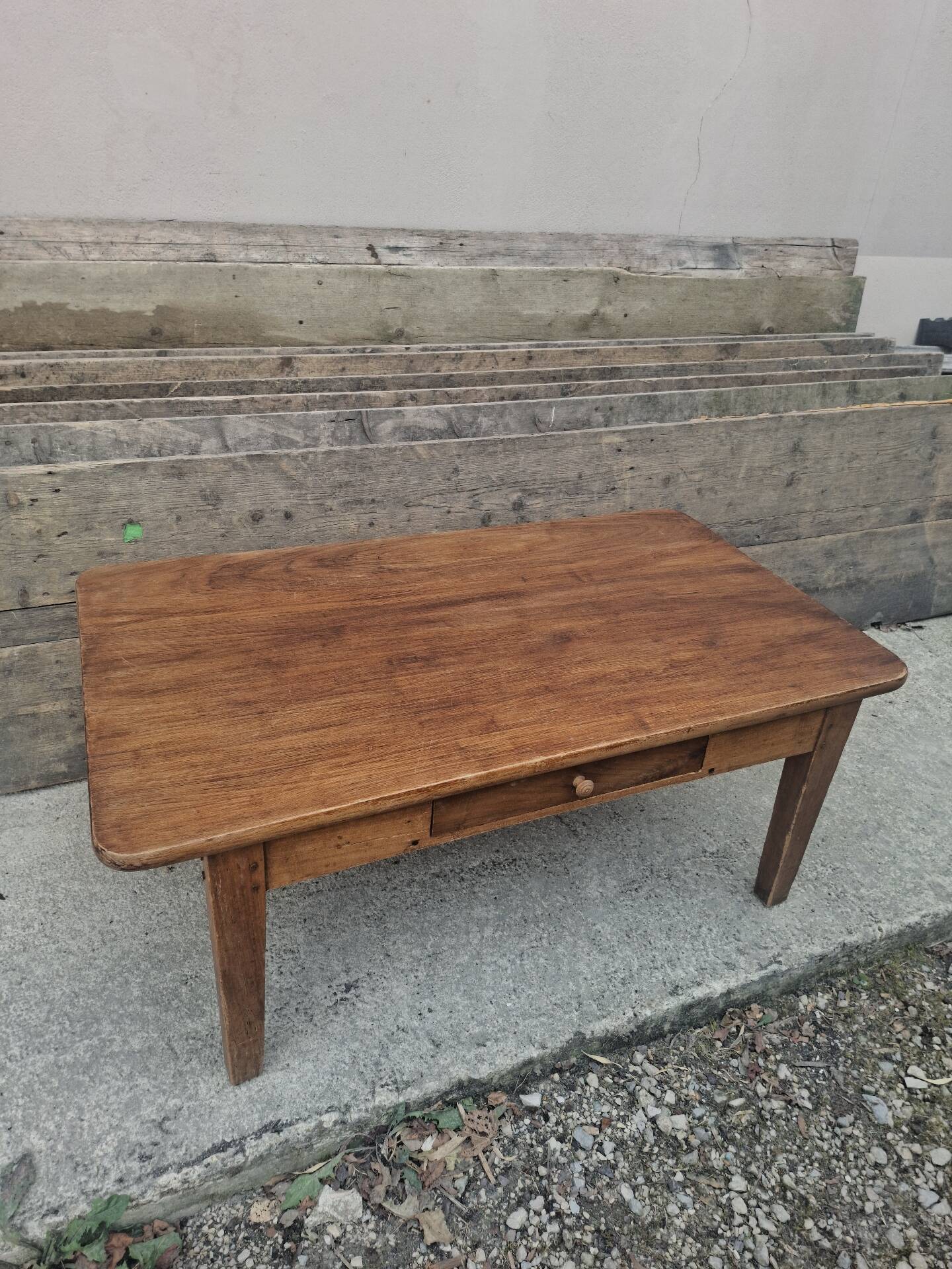Rustic coffee table from the early 1900s.