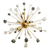 Lustre en verre de Murano