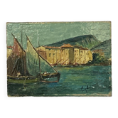 Small boats painting