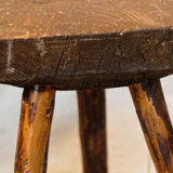 Tabouret de vacher brutaliste