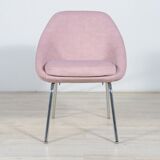 Armchair chrome and fabric , 1960s