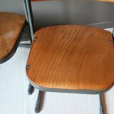 Chaise d’école enfant vintage ‘Karl Northheler’