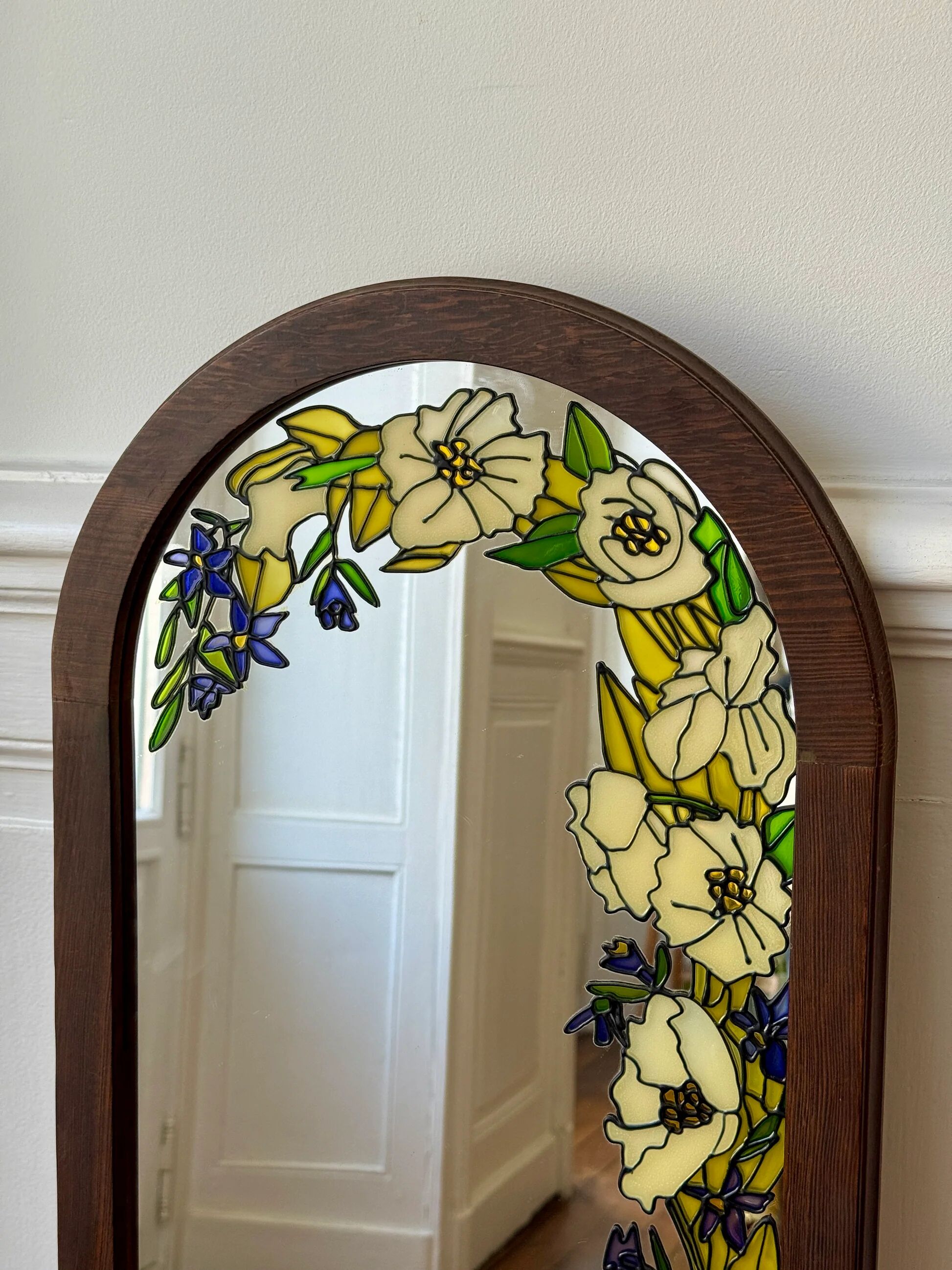 Tiffany style / Art Deco mirror