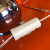 Space age table lamp with chrome balls