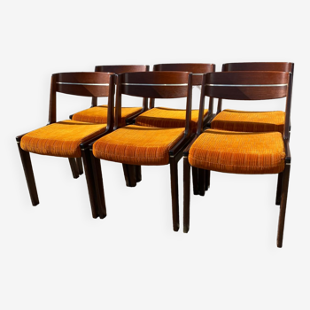 Set of 6 chairs 1970