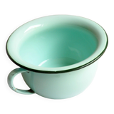 Enameled sheet metal pot