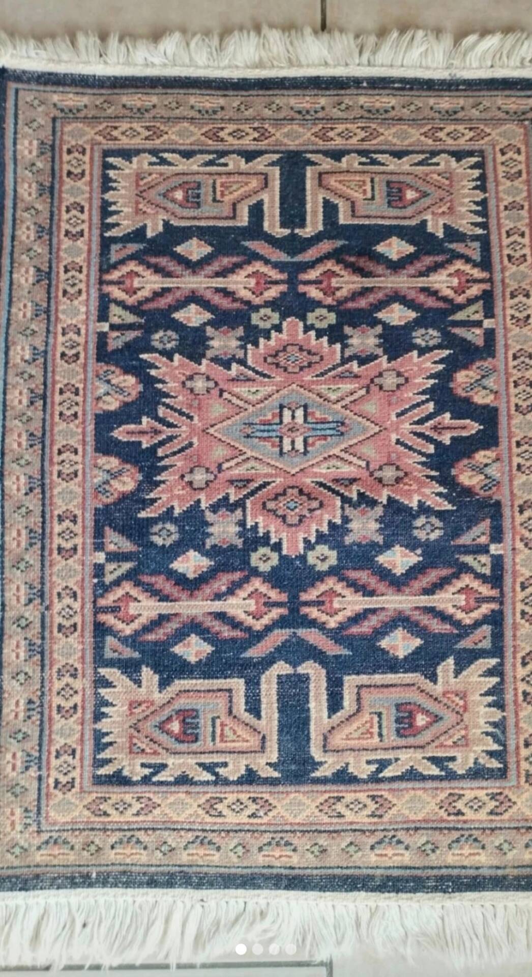 Small Oriental rug