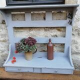 Wooden shelves with drawers