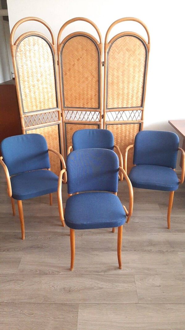 Ensemble de 6 chaises Thonet pour Thonet/Ligne