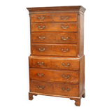 Rare commode à tiroirs George 111 Tallboy