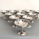Lot de 11 coupes à glace années 60