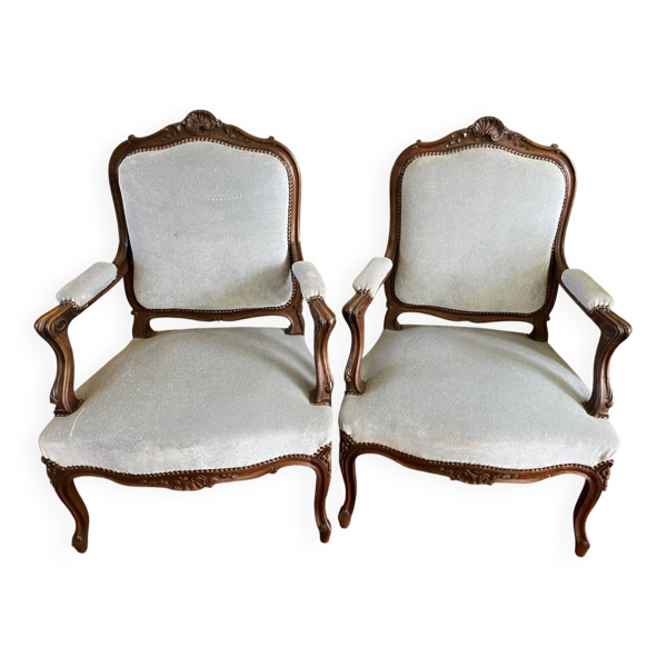 Fauteuils Louis XV