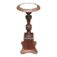 Carved oak stool