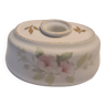Coquet Limoges France inkwell floral decor